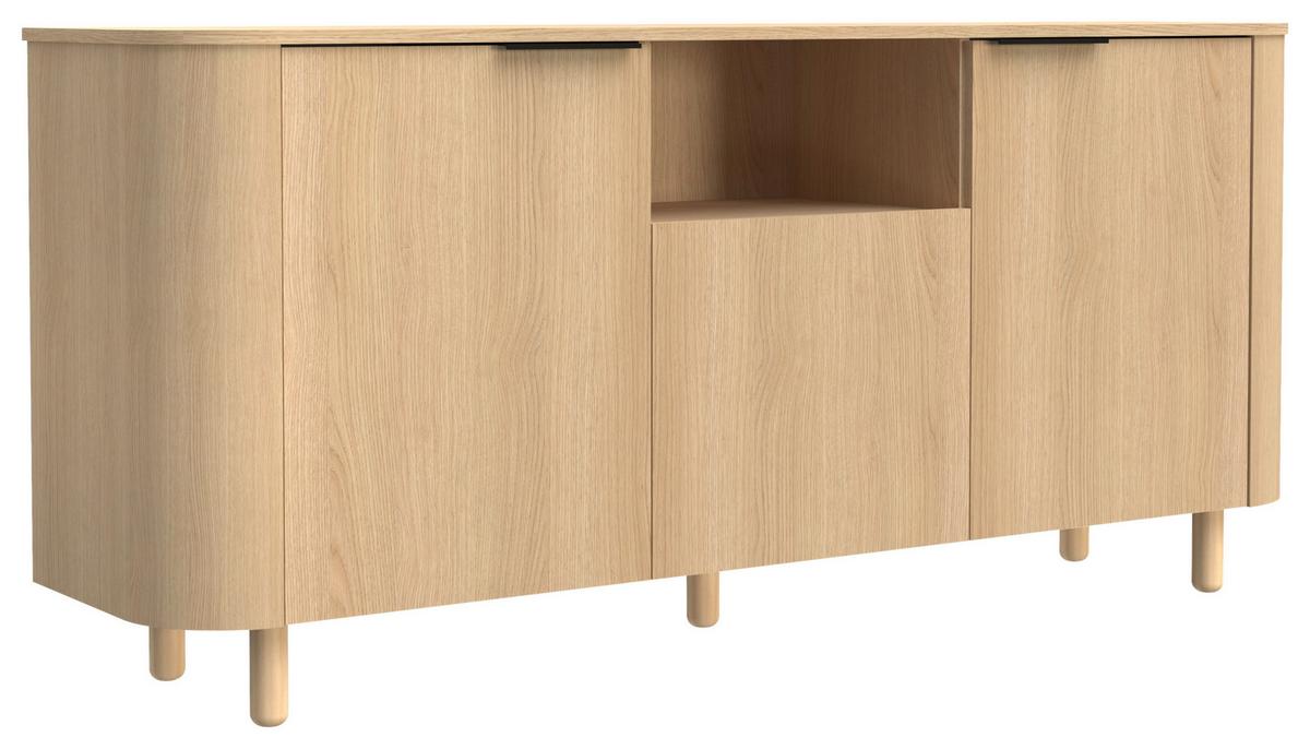 Sideboard Roma Eichefarben - Eichefarben, MODERN, Holz/Holzwerkstoff (181/82/43cm) - Mömax