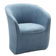 Fotelj Steffen - modra/siva, Moderno, leseni material/tekstil (72/77/72cm) - Modern Living