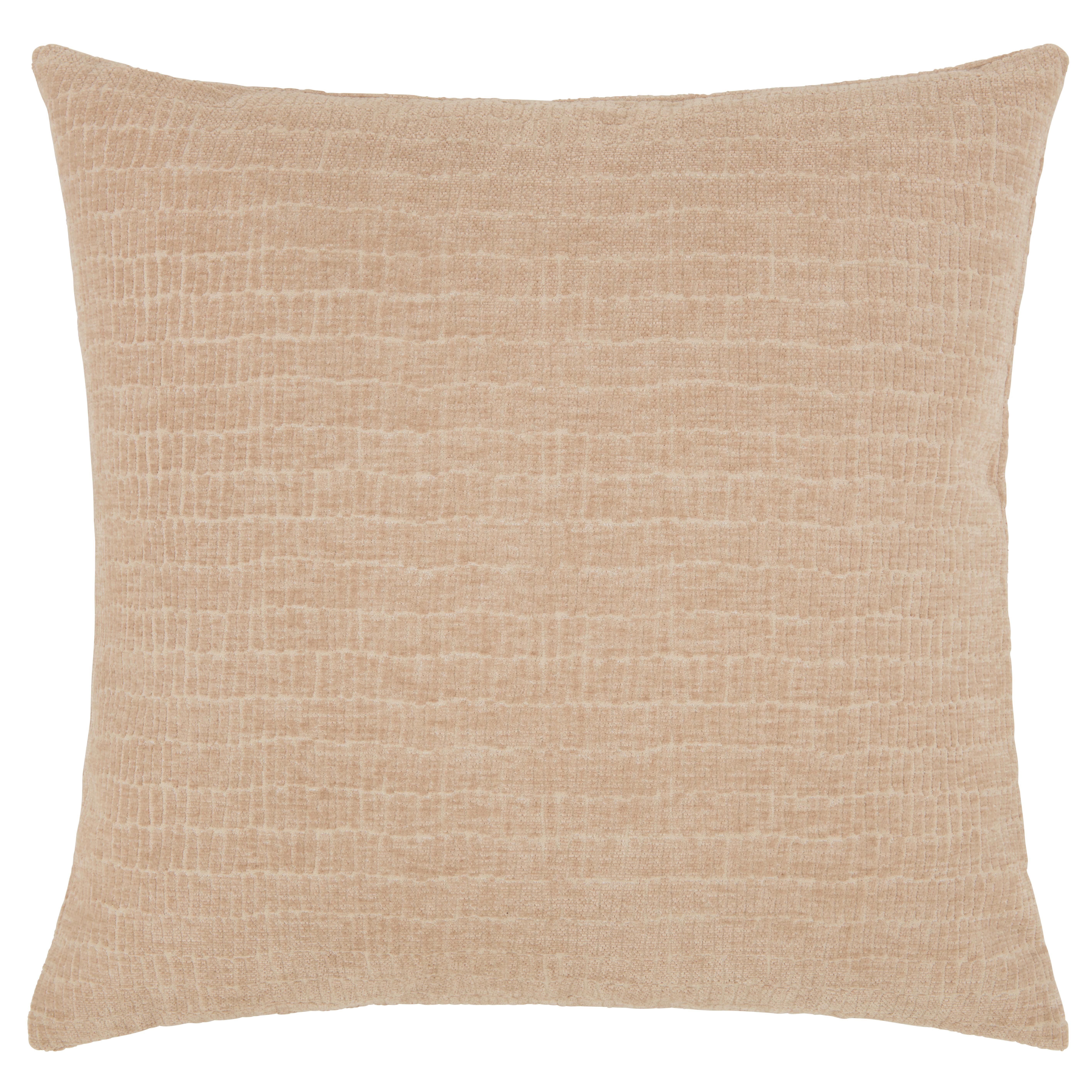 Párnahuzat Pia - natúr, Basics, textil (50/50cm) - Premium Living