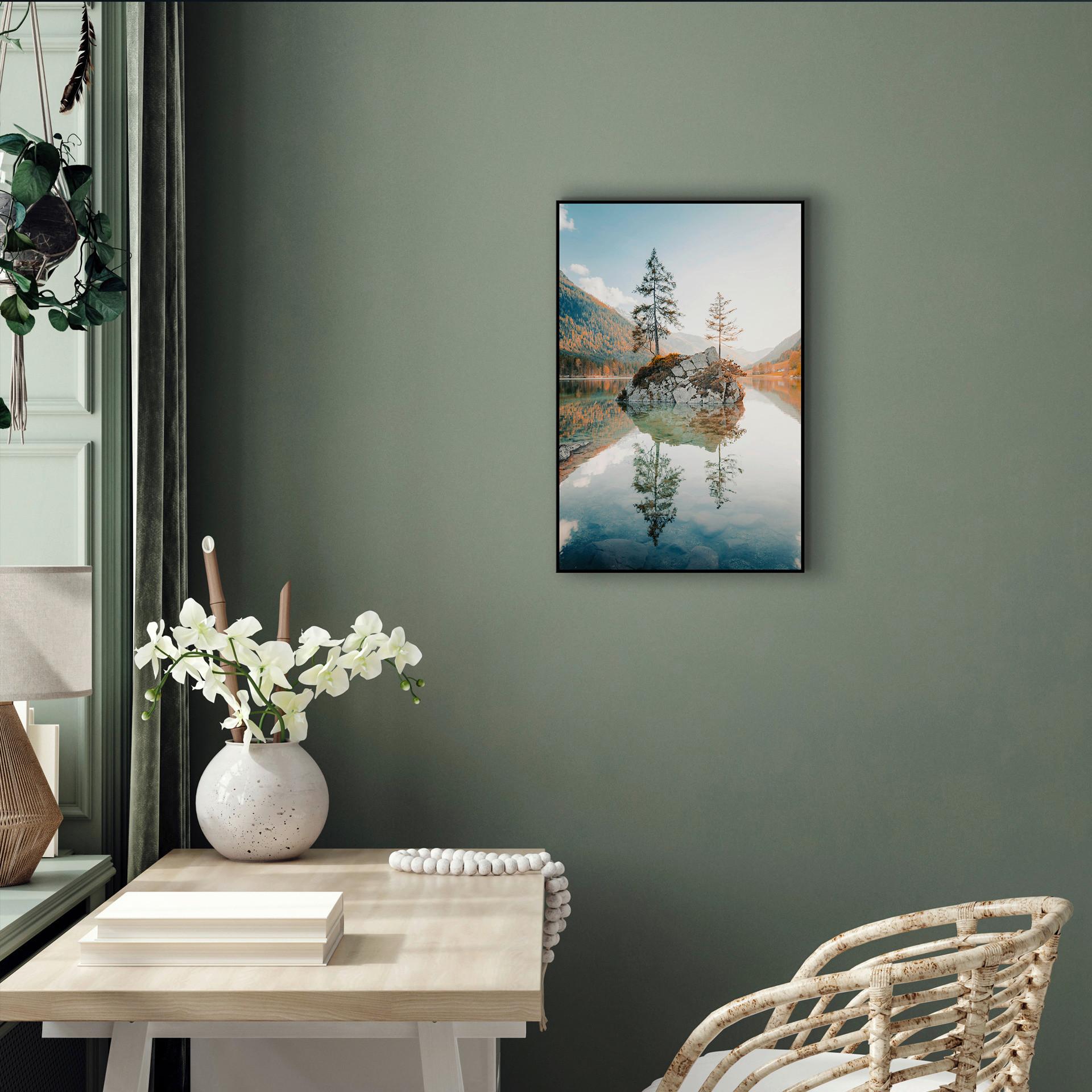 Bild Elena ca. 50x70cm - Multicolor/Schwarz, MODERN, Holzwerkstoff/Papier (50/70cm) - Mömax