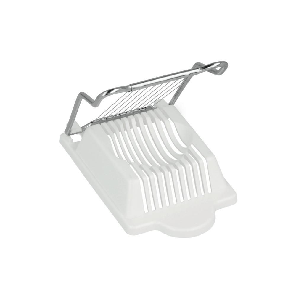 Tojásszeletelő Egg - fehér (9,5/16/28cm) - Metaltex