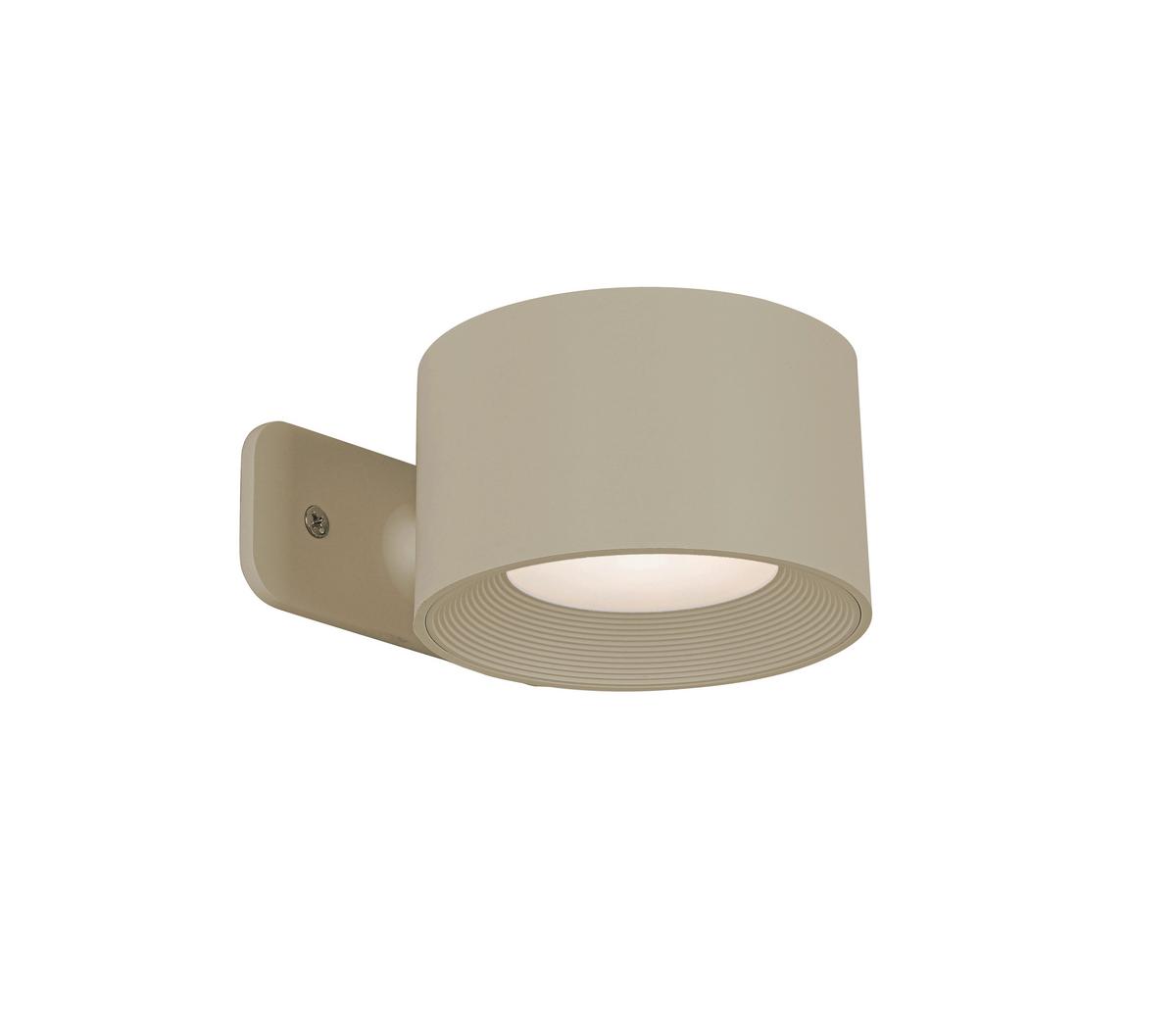 KINKIET AKUMULATOROWY SPOT - kolor piaskowy, Basics, tworzywo sztuczne/metal (9,2/8/4,5cm) - Novel