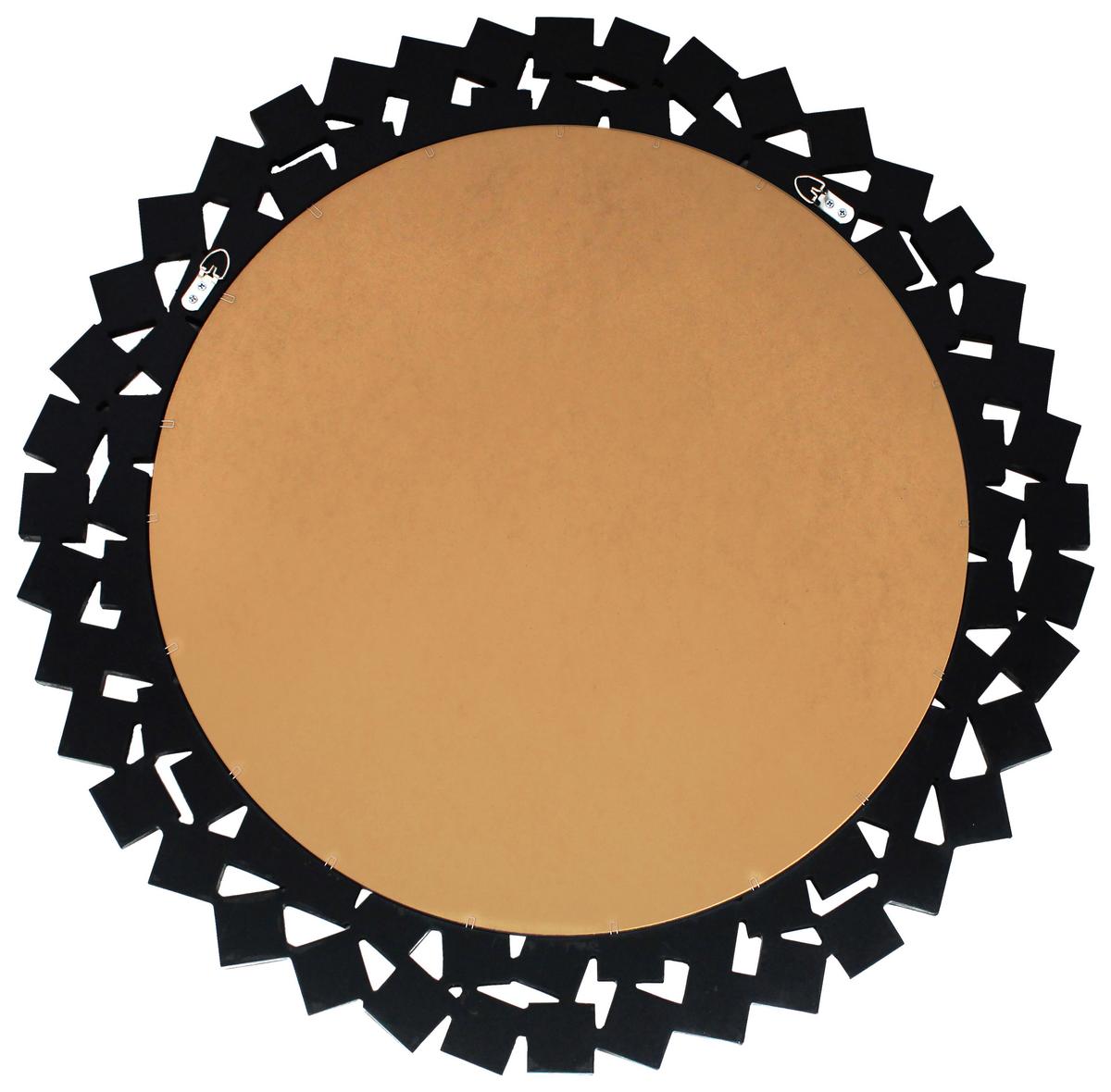 WANDSPIEGEL MOSAIC 1825 SILBER / ROSE - Silberfarben/Roségold, Basics, Glas/Holzwerkstoff (80/80/1,6cm) - Kayoom