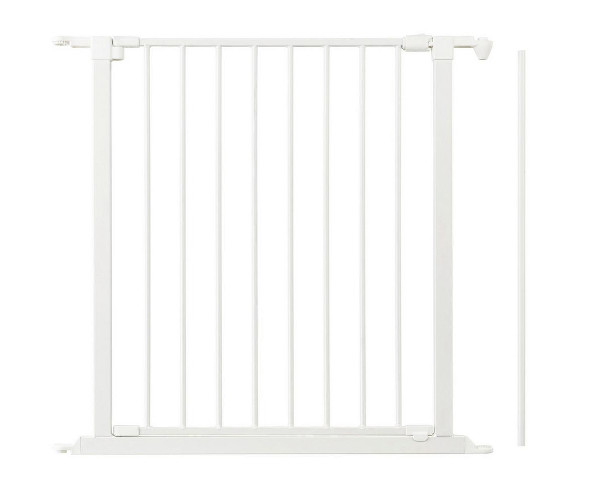 PRZEDŁUŻENIE BRAMKI OCHRONNEJ ELEMENT - biały, Basics, metal (72/70,5cm) - Baby Dan