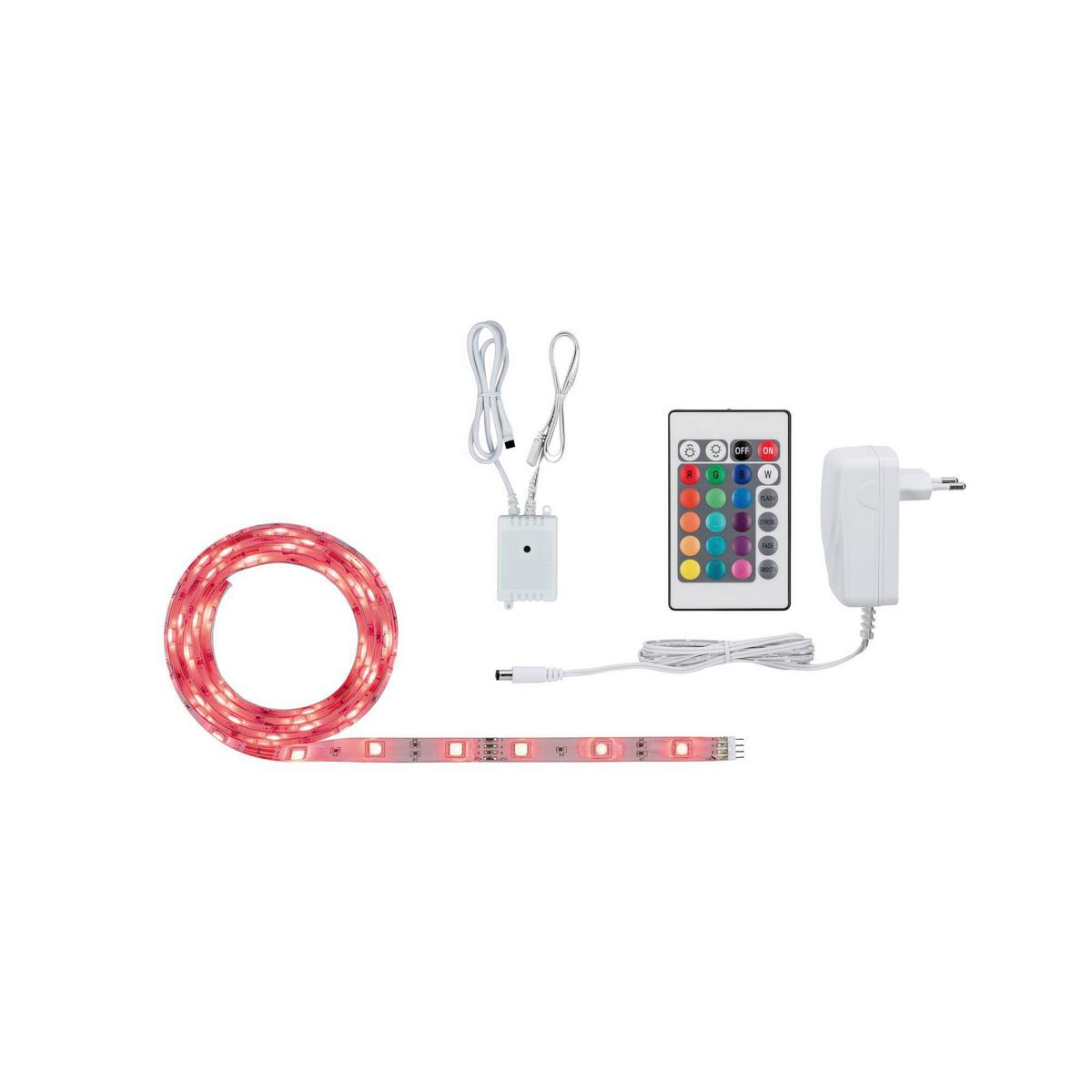 LED-Strip SimpLED in Weiß max. 10 Watt - Weiß, Basics, Kunststoff/Metall (150cm) - Paulmann
