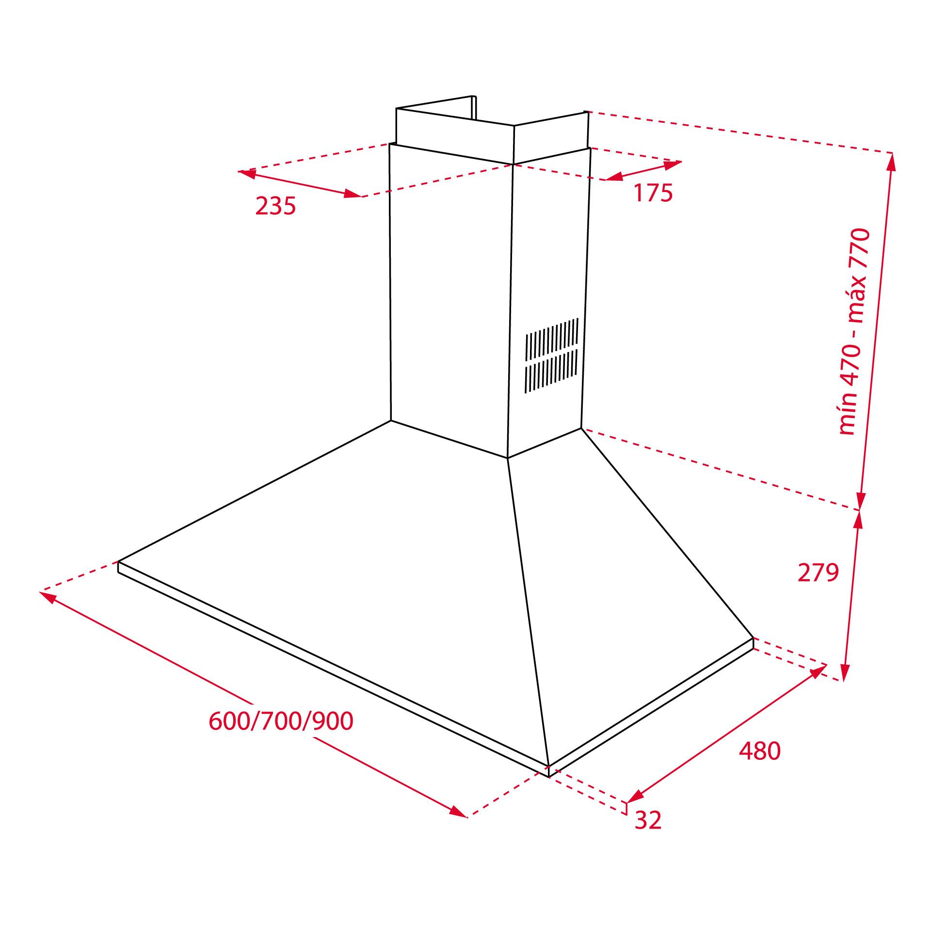 Hotă TEKA DBB 90 - Modern (90cm) - Teka