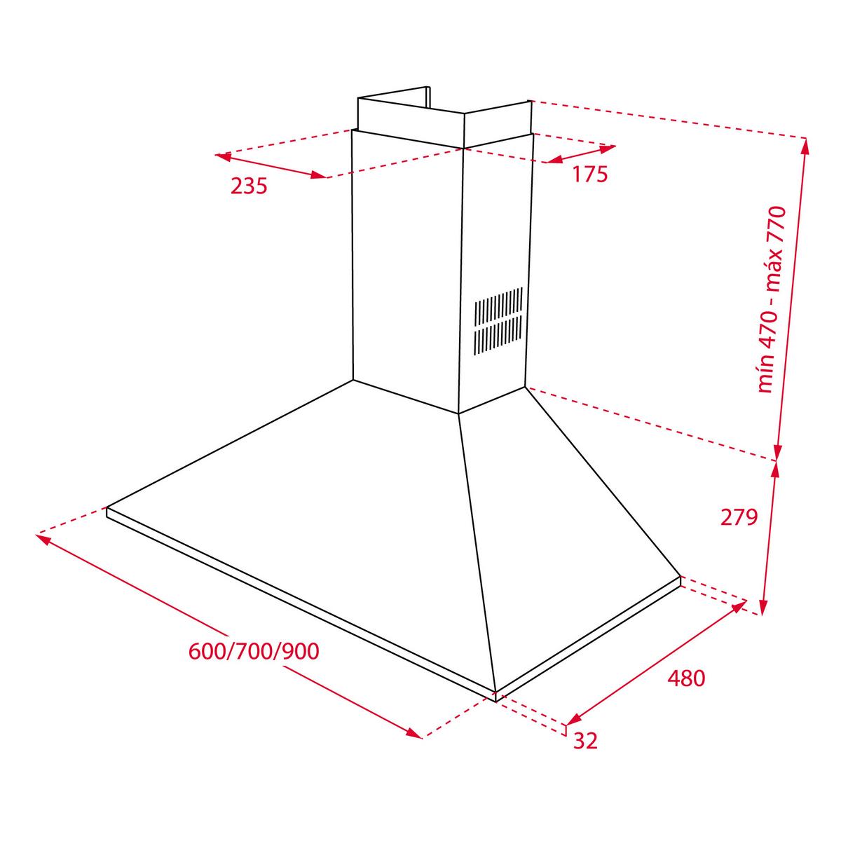 Hotă TEKA DBB 90 - Modern (90cm) - Teka