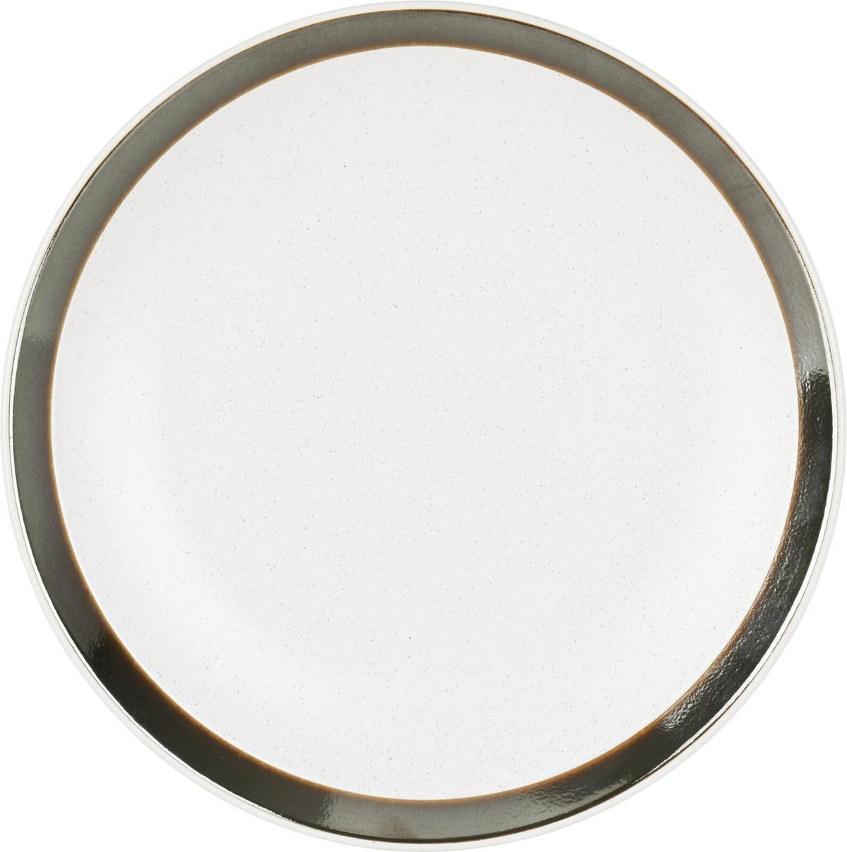 Desszertes Tányér Elegance - kék/fehér, kerámia (20cm)
