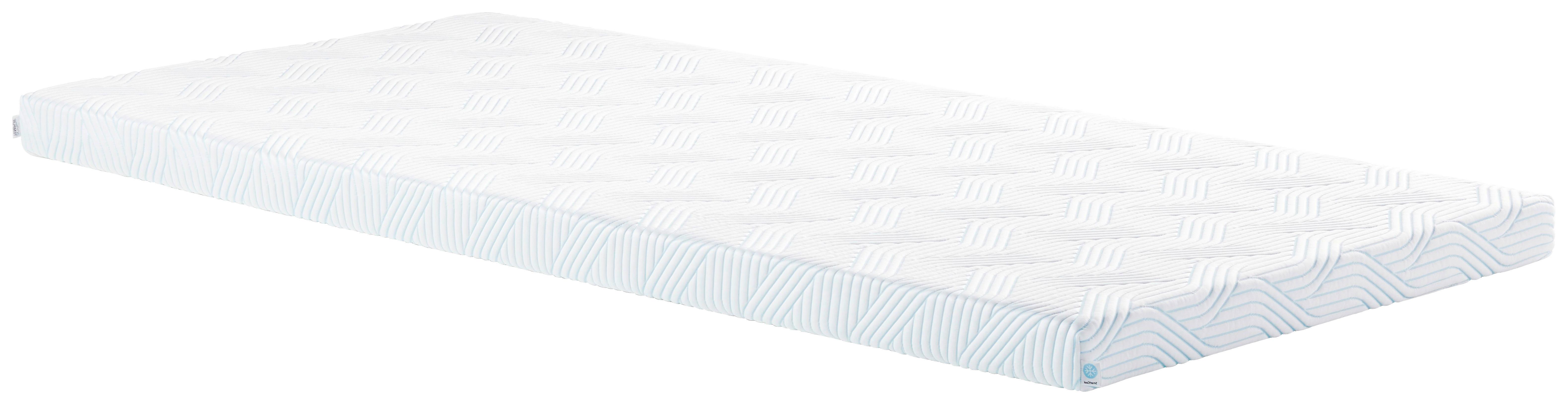 MATERAC NAWIERZCHNIOWY PRO PLUS SMART COOL SOFT - biały, Basics, tkanina (120/200cm) - Tempur