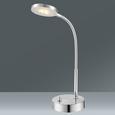 Asztali Lámpa Holger - krómszínű, modern, fém (17,5/11/30cm) - MÖMAX modern living