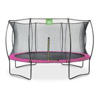 Trampolin Exit Silhouette, Ø 366cm - pink, Konvencionalno, kovina/umetna masa (391/268cm) - EXIT Toys