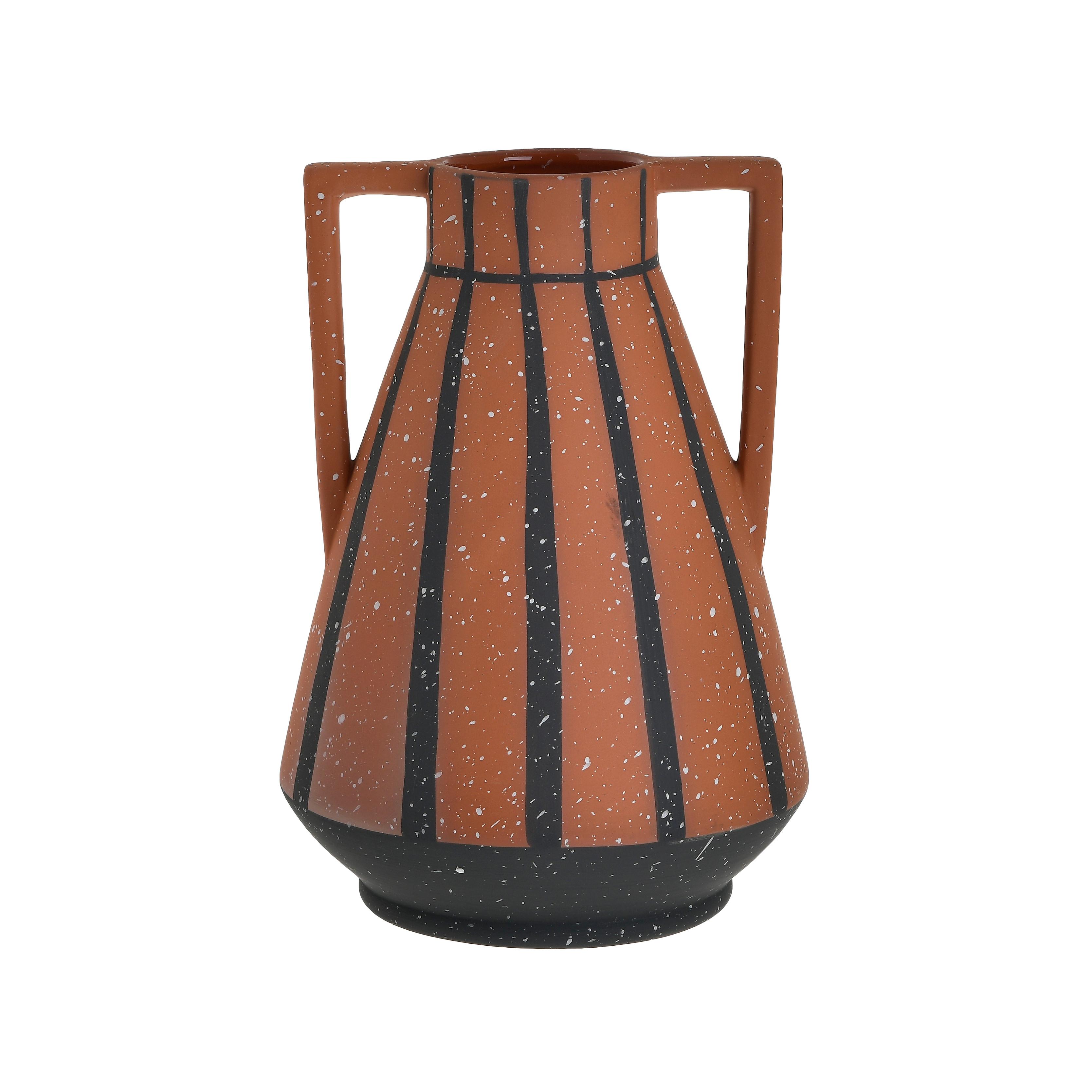 WAZON 3-70-988-0008 - ciemnoczerwony, Trend, ceramika (15/15/22cm)