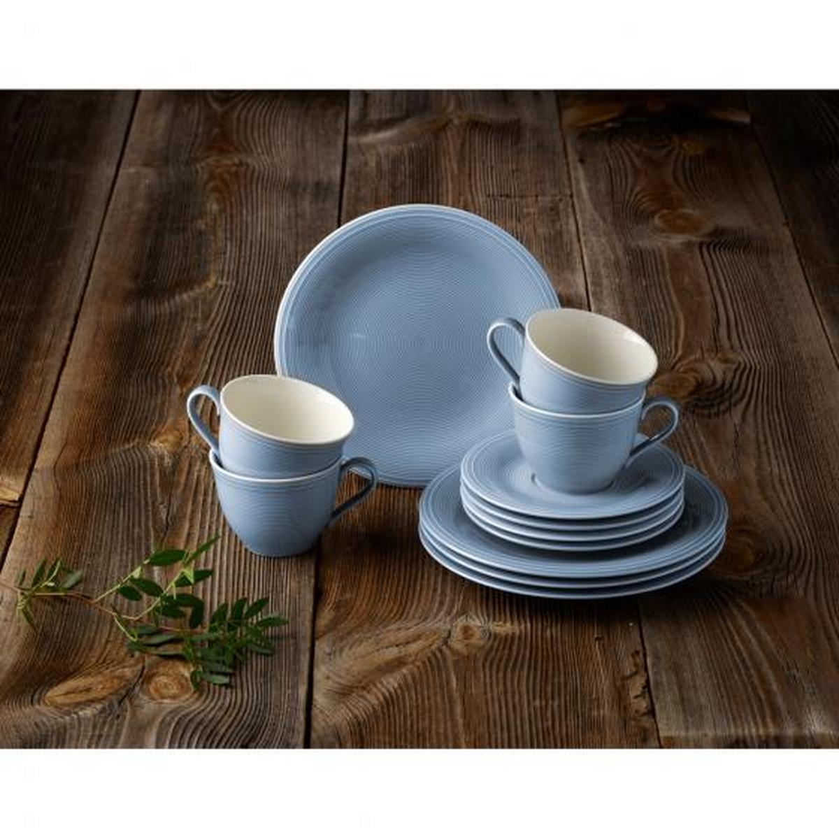 TALERZ ŚNIADANIOWY COLOR LOOP VILLEROY&BOCH - jasnoniebieski, Konventionell, ceramika (21,5cm) - like.Villeroy & Boch