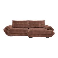 Wohnlandschaft Vivo Karamell - Karamell/Schwarz, MODERN, Kunststoff/Textil (317/63/179cm) - Based