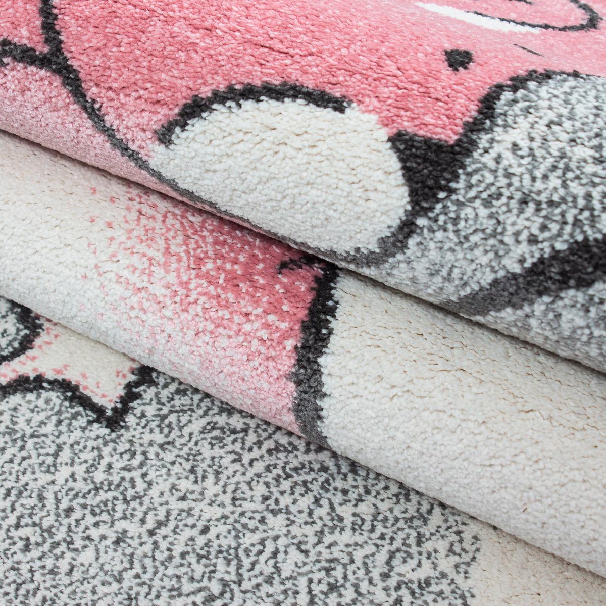Kinderteppich Kids Pink ca. 200x290cm - Pink, Trend, Textil (200/290cm) - Ben'n'jen