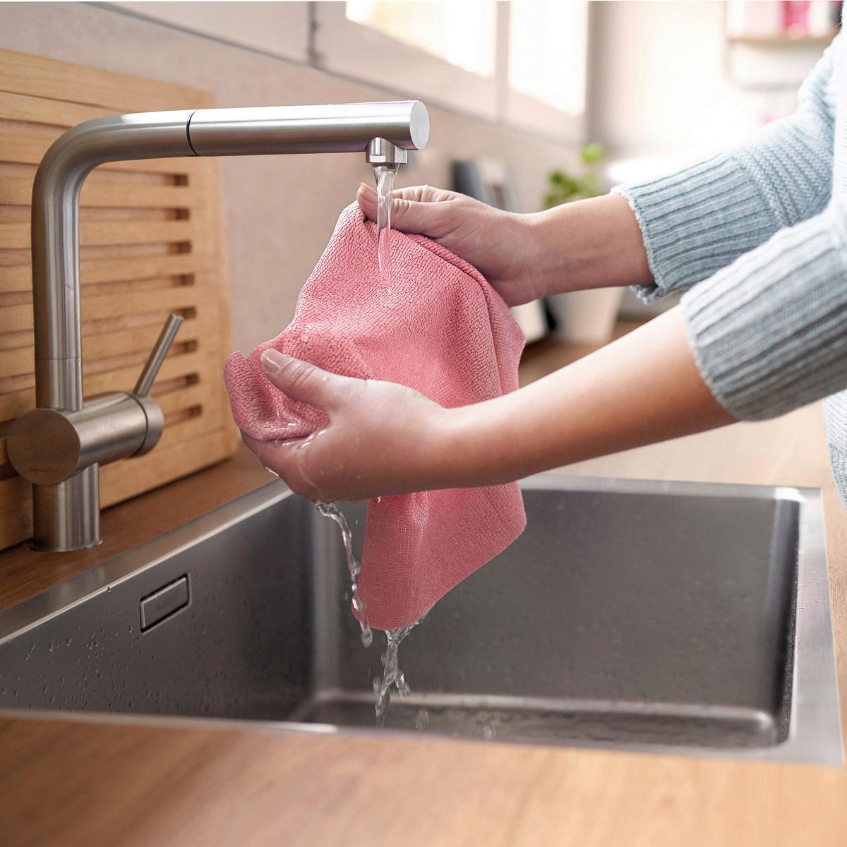 Allzwecktuch Vileda Actifaser Soft Rosa - Rosa, Basics, Textil (27/32/0,1cm) - Vileda