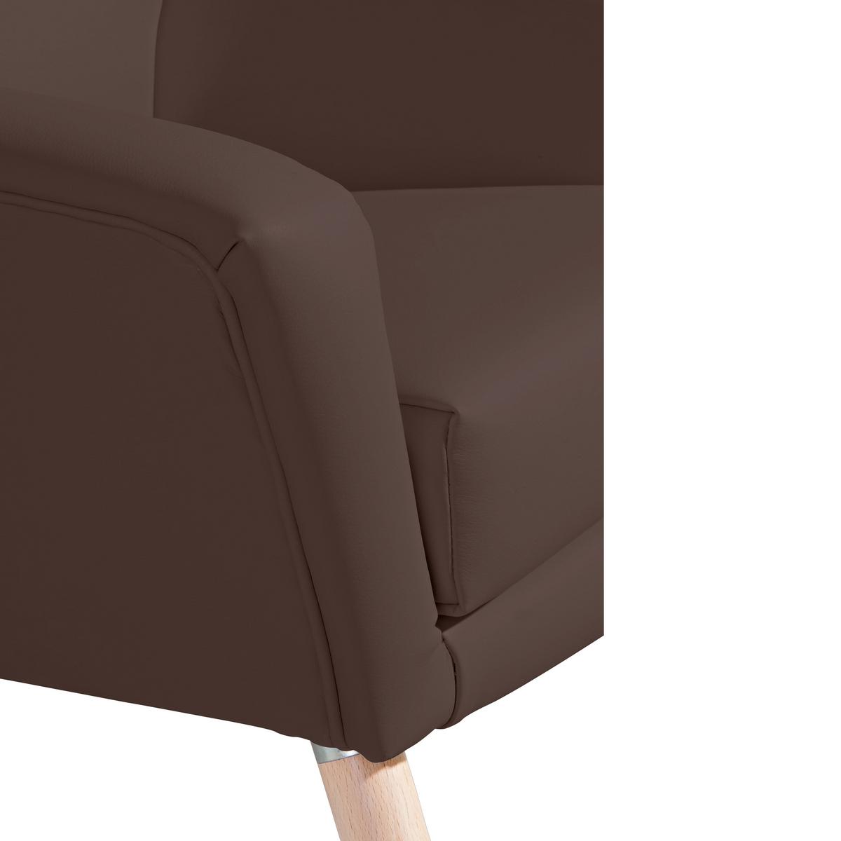 SESSEL ALEGRO - Buchefarben/Braun, Design, Holz/Textil (67/81/71cm) - Max Winzer
