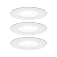 Deckenleuchte Nova max. 6,5 Watt, 3-teilig - Weiß, Basics, Metall (7,8cm) - Paulmann