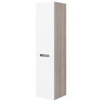 Magasszekrény Iris - fehér, Basics, fa (34/140/36cm)