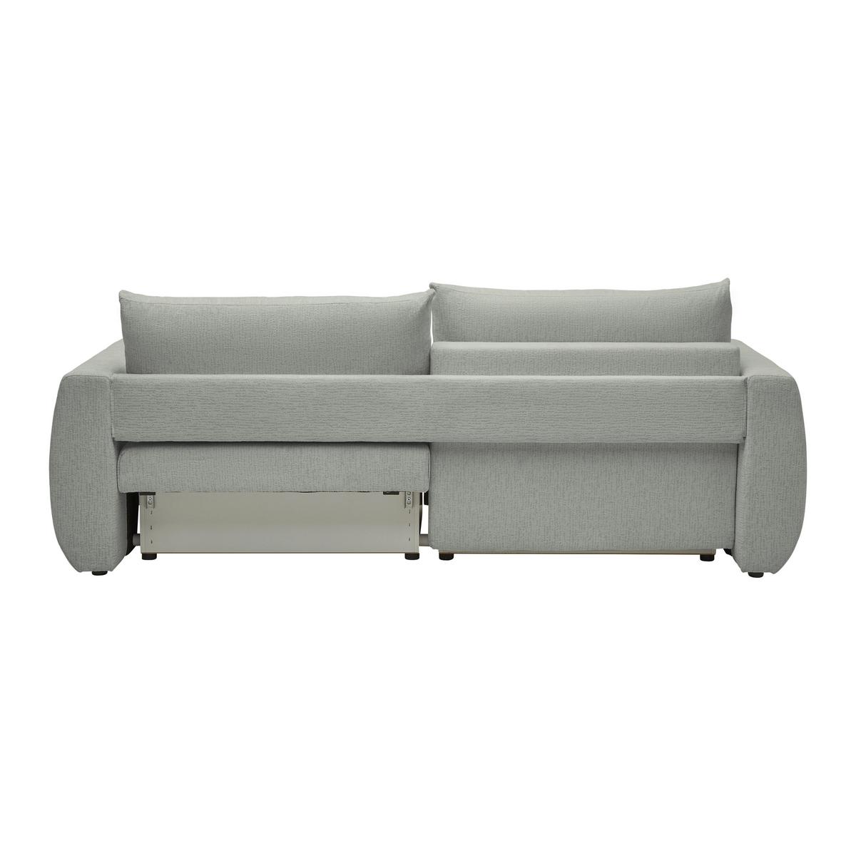 Schlafsofa Bologna Grau - Beige/Schwarz, Holz/Textil (245/74-90/104cm) - Mömax
