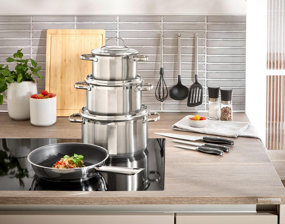 ZESTAW GARNKÓW 13605 RÖSLE - Basics, metal (37,8/29/59cm) - Rösle