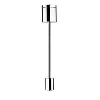 Schienensystem-Abhängung Suspension in Chromfarben - Chromfarben, Basics, Metall (1,8/12,5 -25cm) - Paulmann