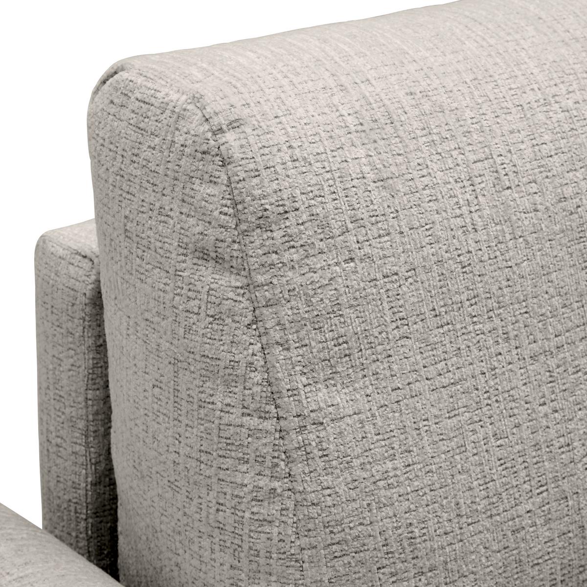 CANAPEA CU 3 LOCURI CUSTOM - gri închis/crem, Modern, textil (183/85/92cm) - Mömax