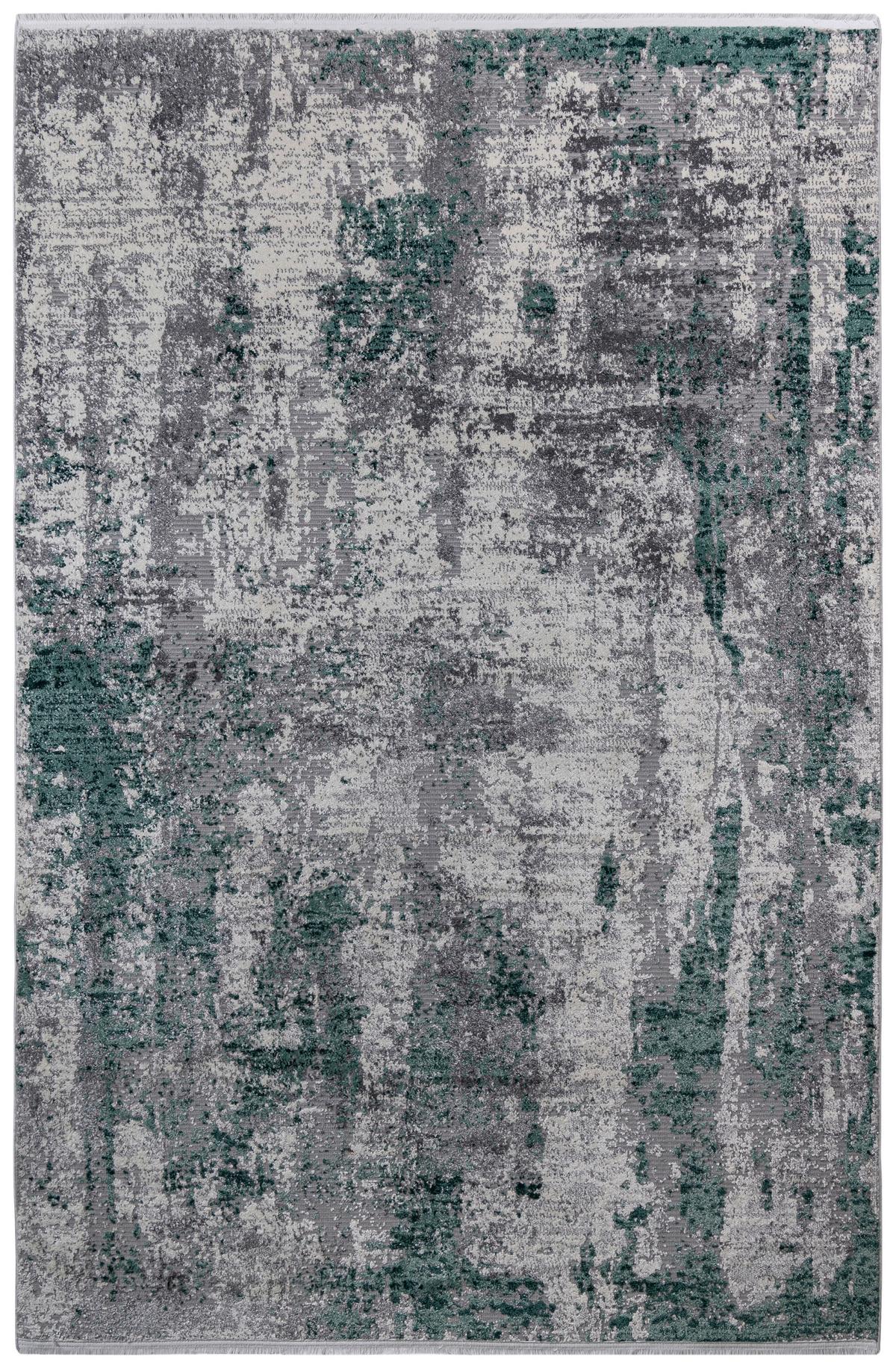 Szőtt Szőnyeg Malik - krémszínű/világoszöld, Modern, textil (120/170cm) - Mömax