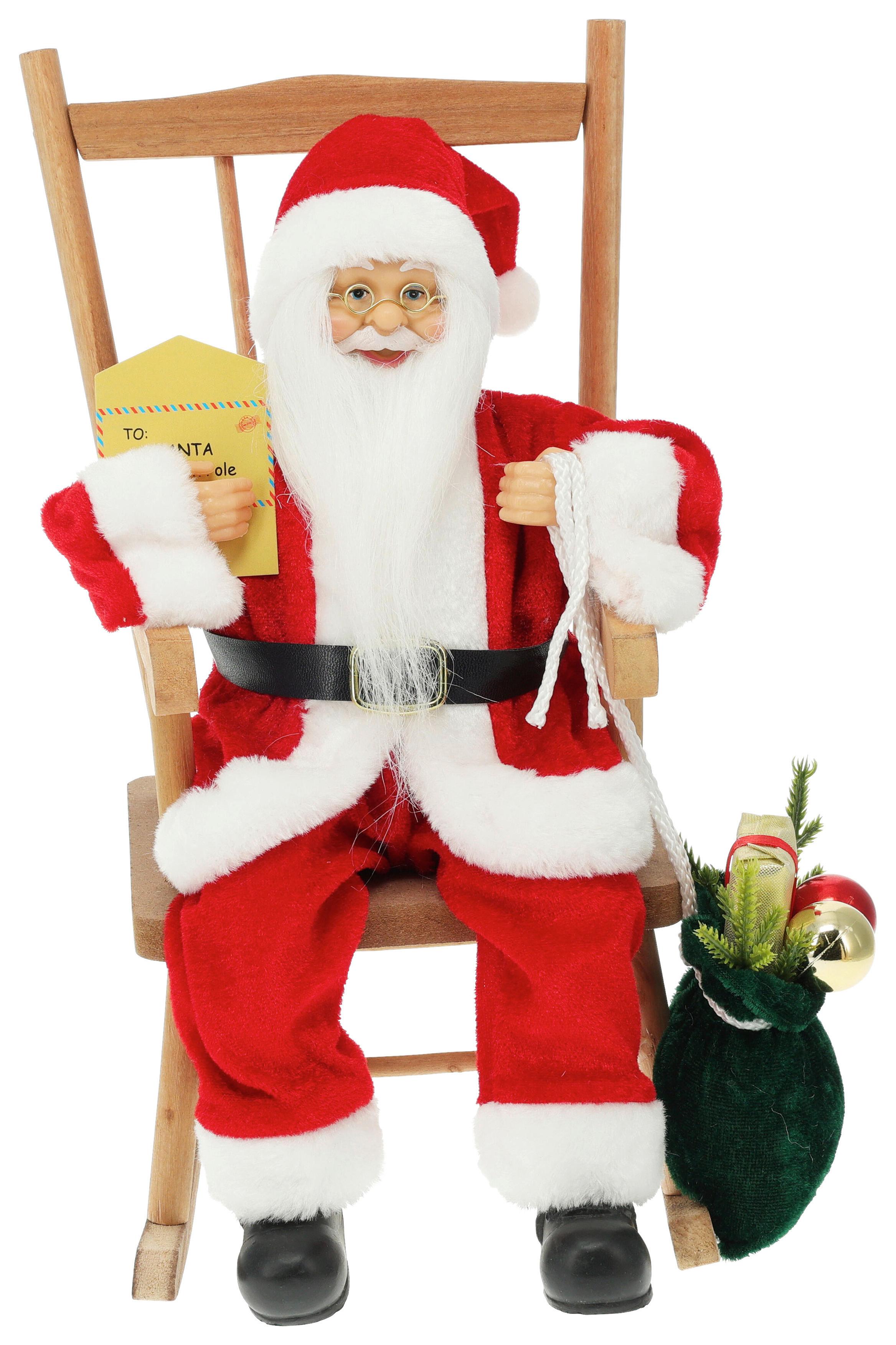 Weihnachtsmann TIN - Multicolor, Kunststoff (15/35/25cm)