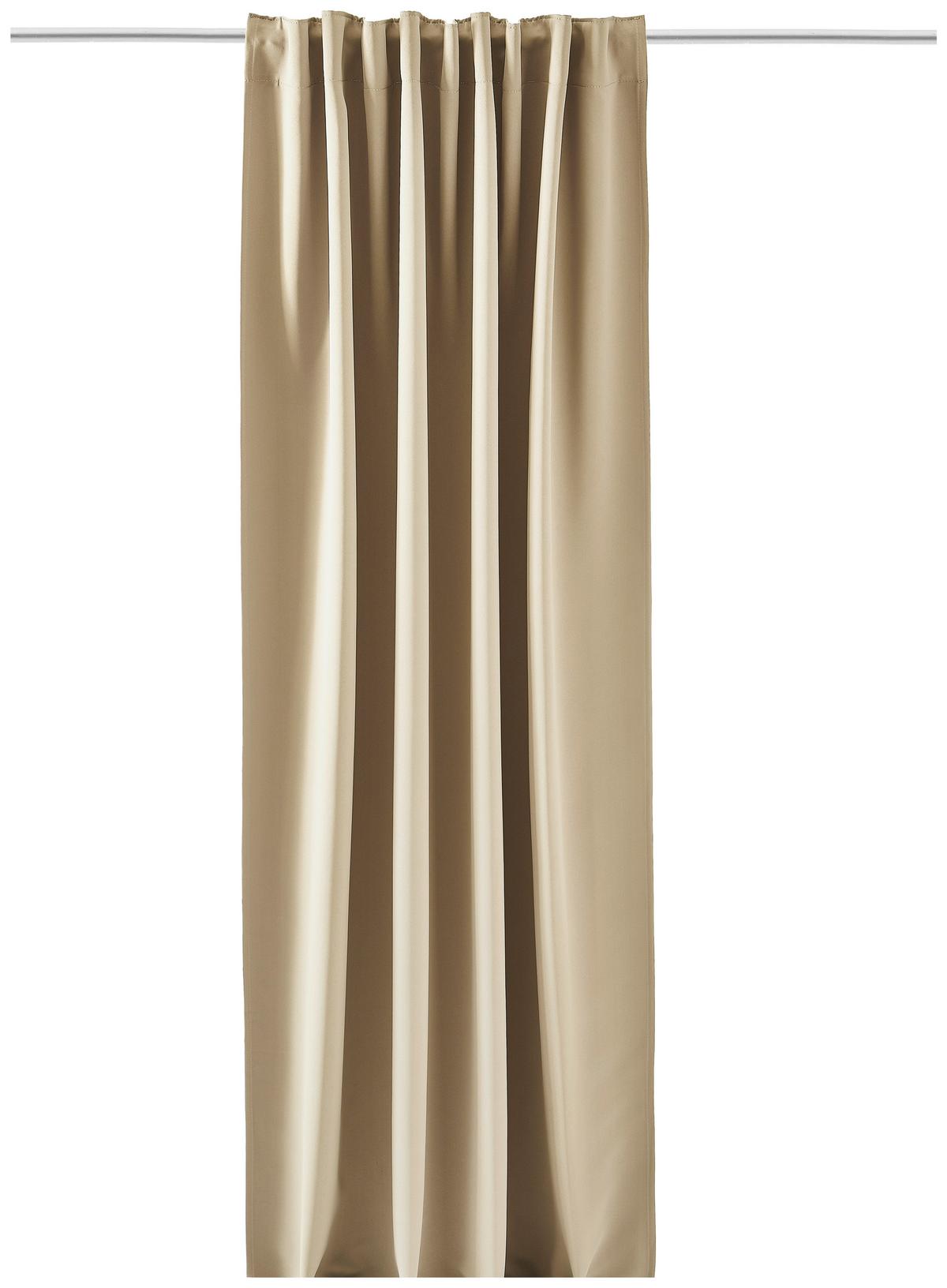 ZASŁONA ZACIEMNIAJĄCA BLACKY - beżowy, Basics, tkanina (140/300cm) - Esposa