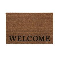 Predpražnik Welcome - naravne barve, tekstil (40/60cm) - Mömax