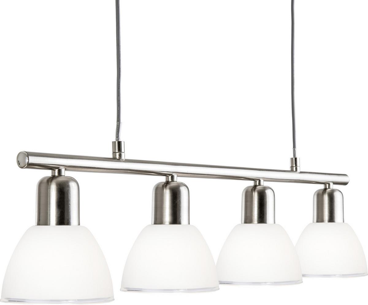 LAMPA WISZĄCA LED 308804016 MATTES *SBN* - biały, Design, metal/szkło (70/160cm) - Novel