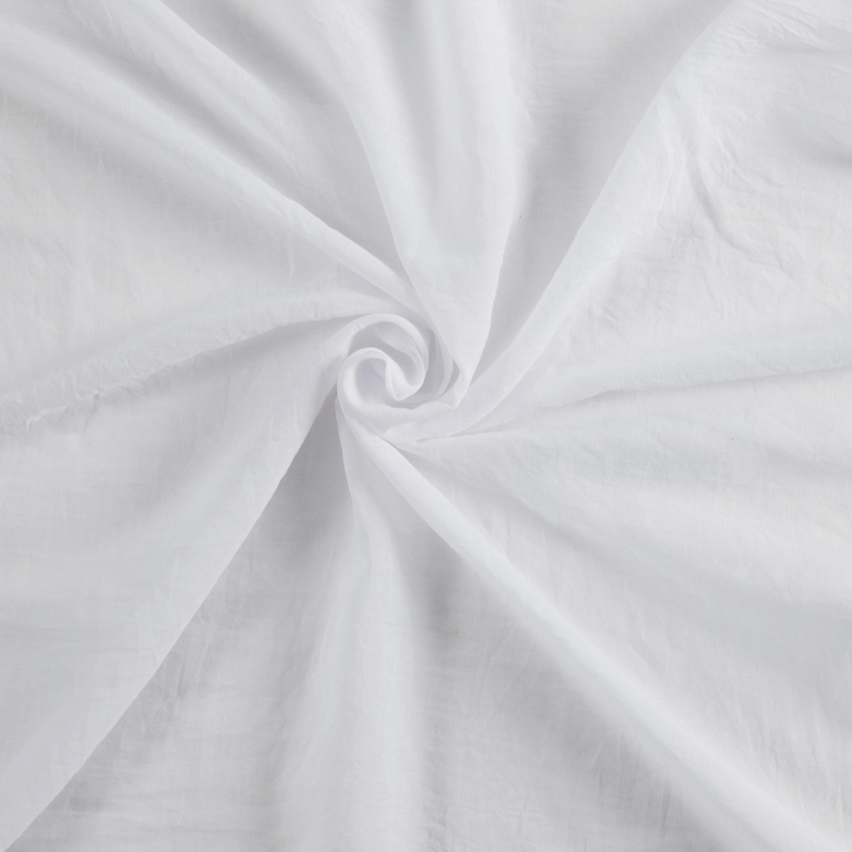 Končana Zavesa Ramona - bela, Moderno, tekstil (135/245cm) - Modern Living