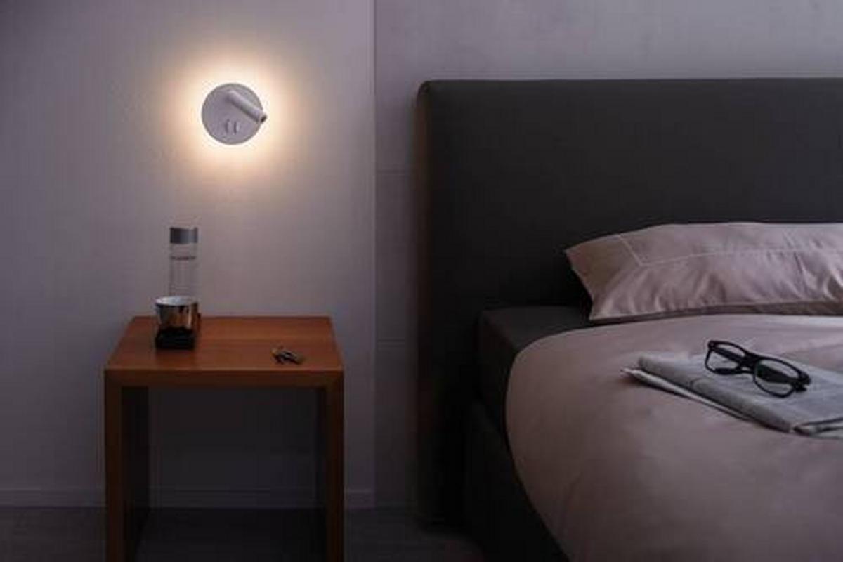 LED-Wandleuchte Tabari in Weiß/Chromfarben max. 1,4 W - Chromfarben/Weiß, Basics, Metall (14cm) - Paulmann