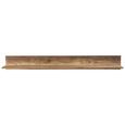 Falipolc Kashmir - tölgy színű, modern (120/20/20cm) - JAMES WOOD