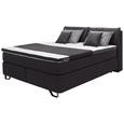 Boxspringbett in Grau ca. 160x200cm - Alufarben, KONVENTIONELL, Karton/Naturmaterialien (160/200cm) - Modern Living Boxspringbett in Grau ca. 160x200cm - Alufarben, KONVENTIONELL, Karton/Naturmaterialien (160/200cm) - Modern Living