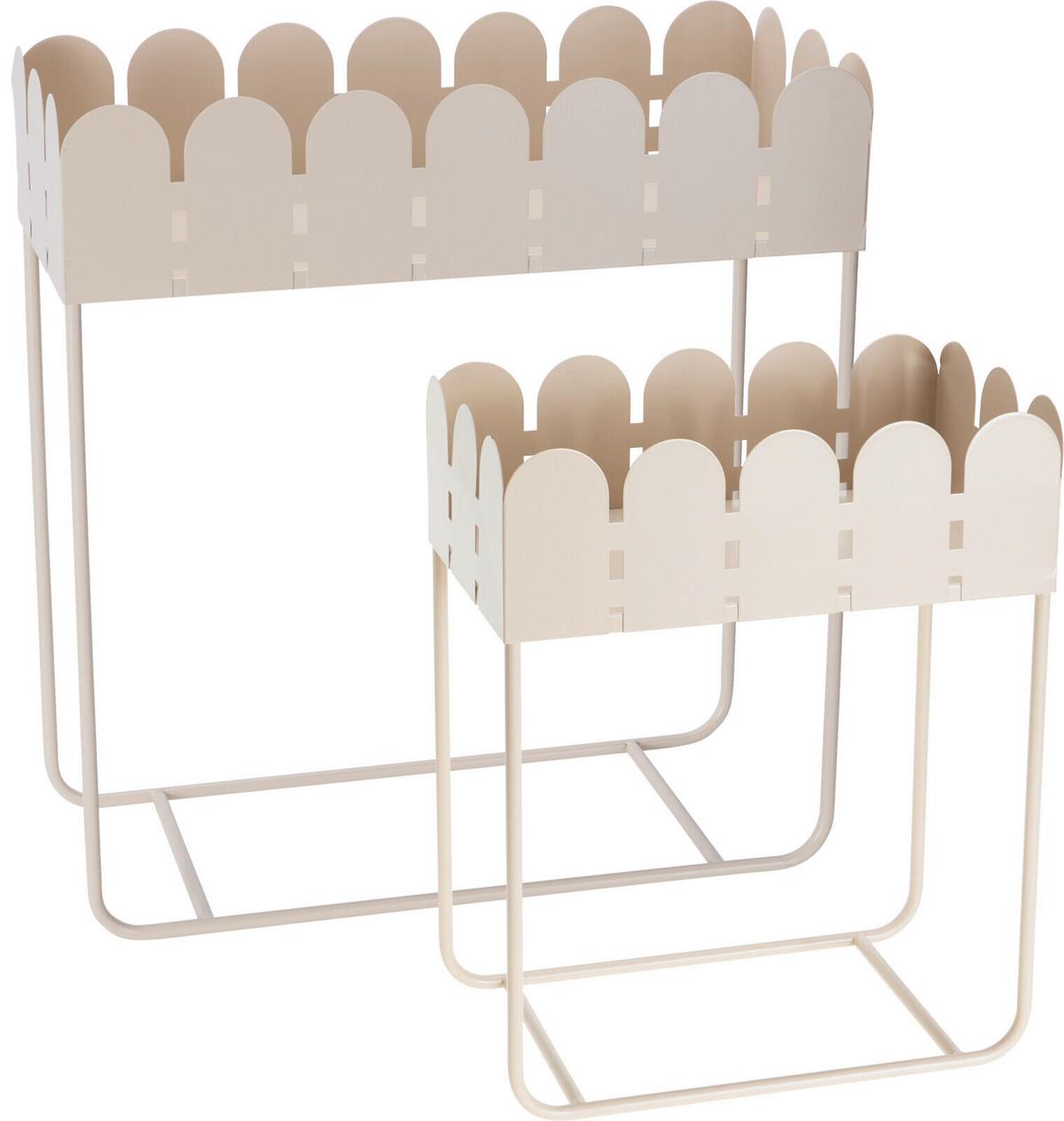 Növénytartó Állvány Mira - S - homokszínű, fém (36,5/21/45cm)