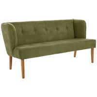 Ülőpad Astonia - világoszöld, Konventionell, textil/fa (179/88/76cm) - Cantus