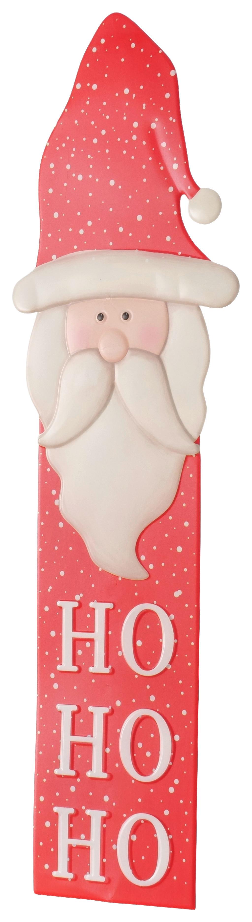 Dekoschild Samy Rot/Weiß - Rot/Weiß, Basics, Metall (24,2/88/1cm) - Mömax