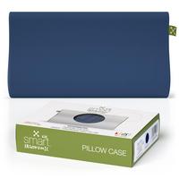 POSZWA NA PODUSZKĘ POD KARK 1030089 CASE UNICOLOR BLUE - ciemnoniebieski, Basics, tkanina (50/32cm) - Smartsleep