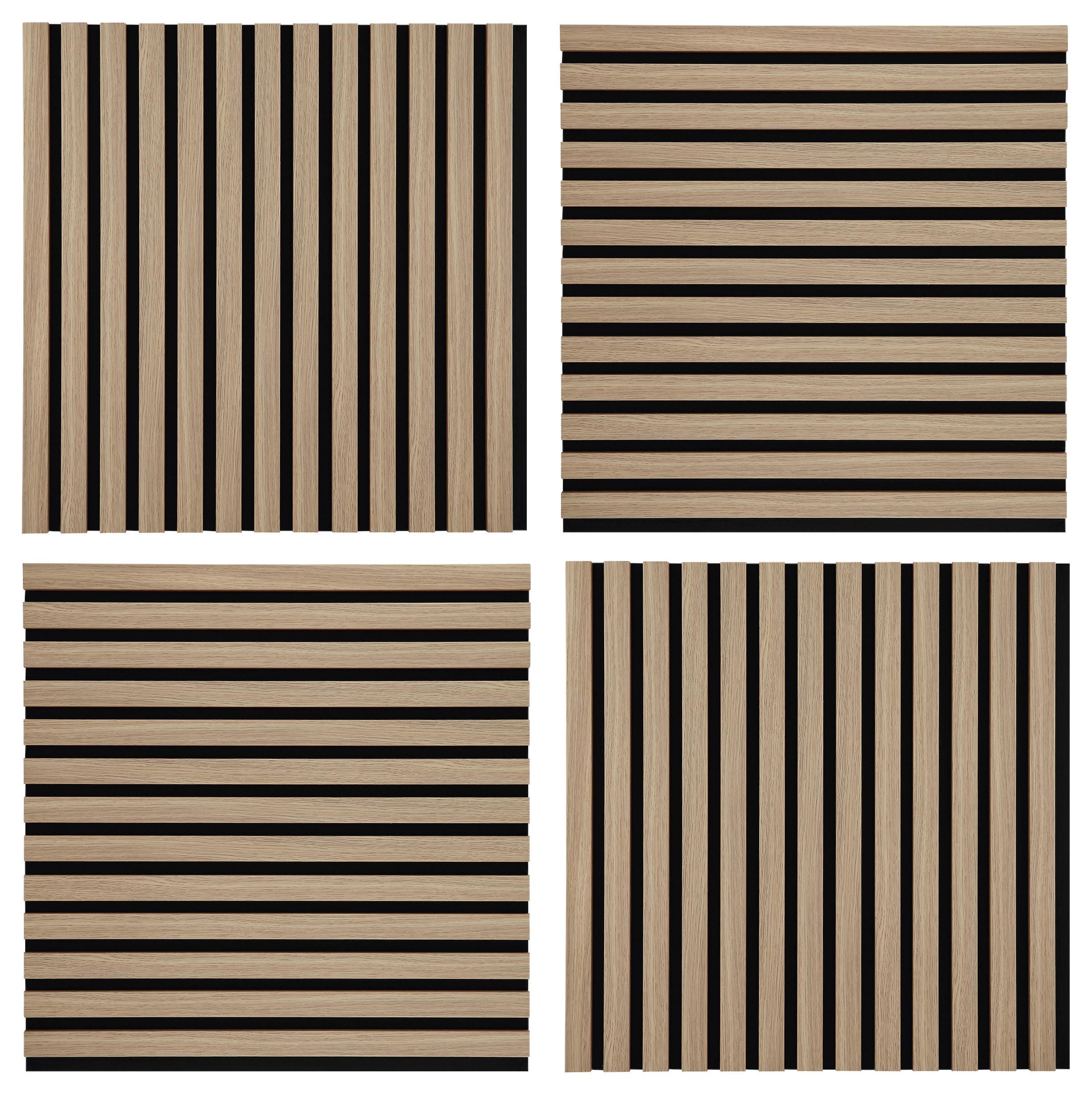 Akustični Panel Aktion - hrast artisan, Moderno, umetna masa/leseni material (52/52/2cm)