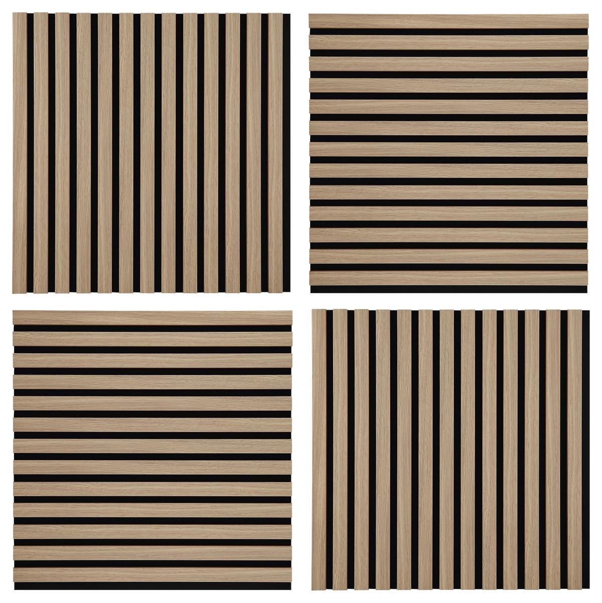 Akustični Panel Aktion - hrast artisan, Moderno, umetna masa/leseni material (52/52/2cm)