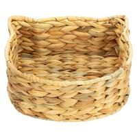 Coș decorativ Moni - culoare natur, Modern, materiale naturale (25/22,5/10cm) - Mömax