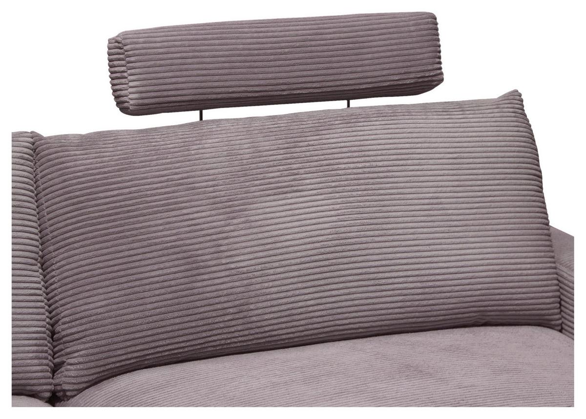 Naslon Za Glavu Cora - prljavo ružičasta, Moderno, metal/tekstil (63/57/40cm) - Mömax