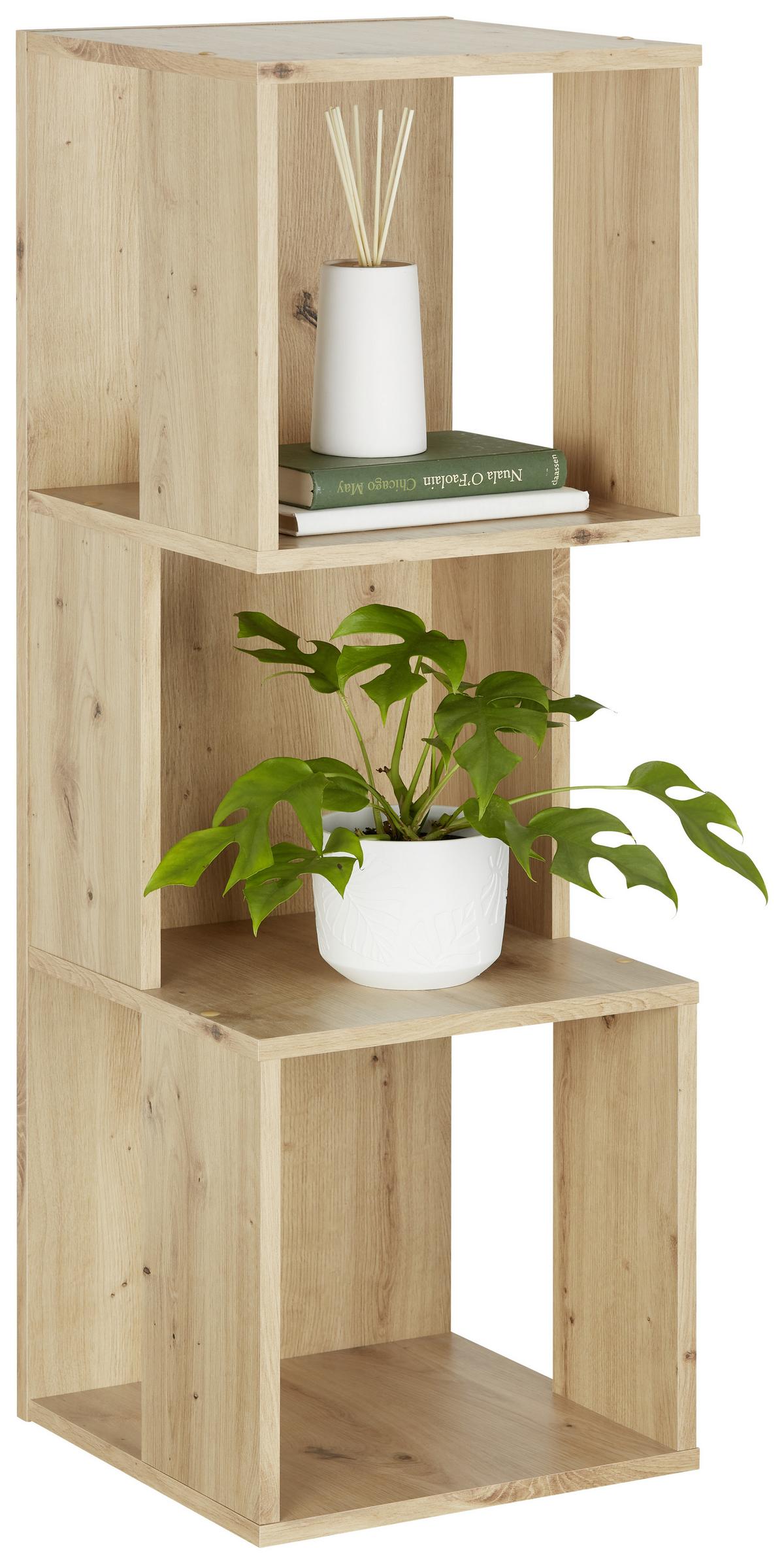 Regal in Eichefarben - Eichefarben, MODERN, Holzwerkstoff (37/109/37cm) - Mömax