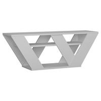 LOWBOARD PIPRALLA FERNSEHTISCH - Weiss, Design, Holzwerkstoff (110/30/40cm) - Livetastic