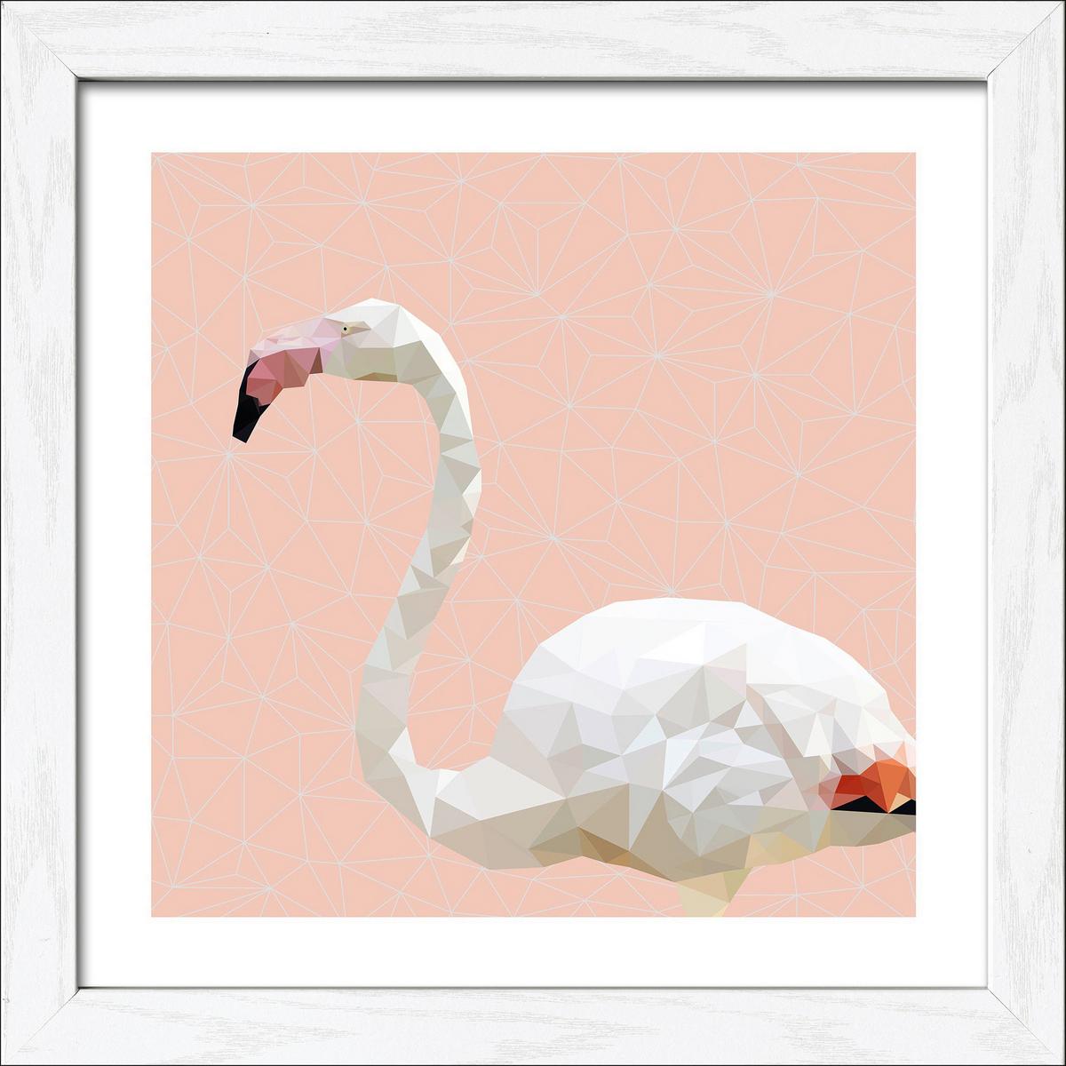 Bild Chloe ca. 35x35cm - Multicolor, MODERN, Holzwerkstoff (35/3,2/35cm)