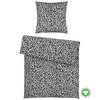Bettwäsche Bio-Anna Graphit/Weiß ca. 135x200cm - Graphitfarben/Weiß, Natur, Textil (135/200cm) - ecoTree