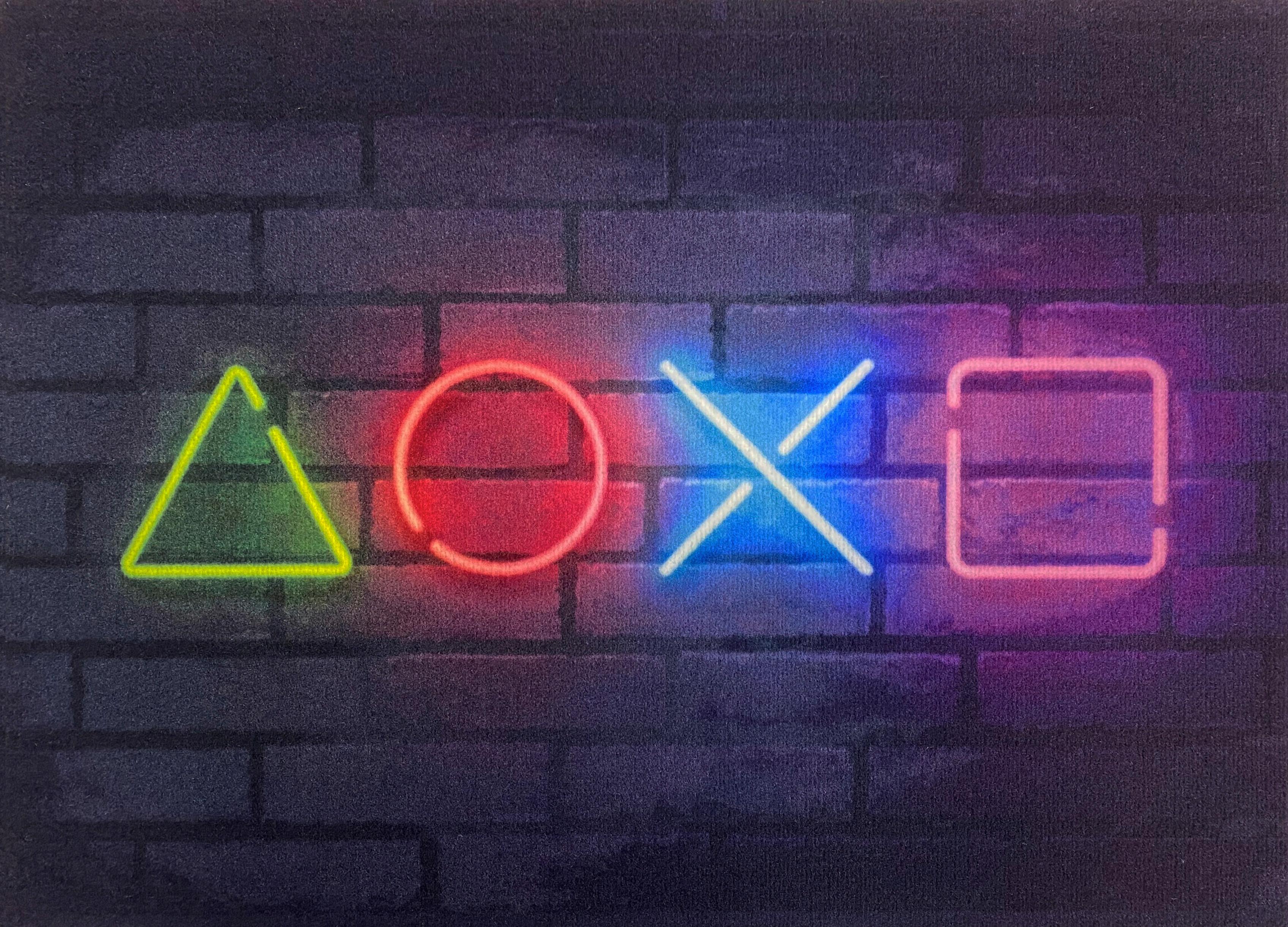 Lábtörlő Gaming Signs 50/70 - antracit, műanyag