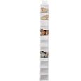 Hängeorganizer Weiß mit 10 Fächern - Weiß, Textil (15/125cm) - Mömax modern living Hängeorganizer Weiß mit 10 Fächern - Weiß, Textil (15/125cm) - Mömax modern living